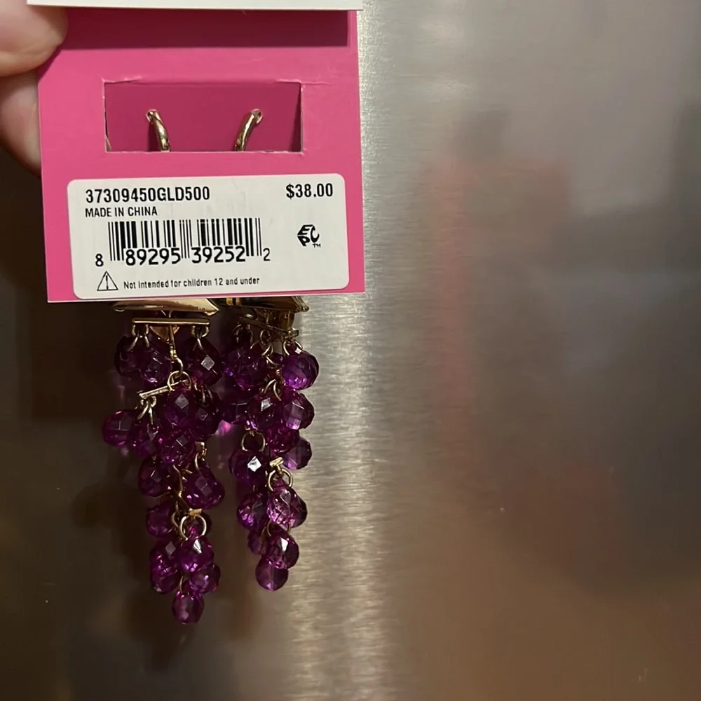 Grape earrings - Picture 4 of 5